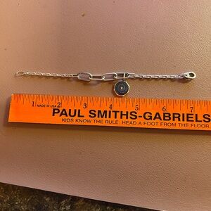 7” Silver Pandora Bracelet with Charm